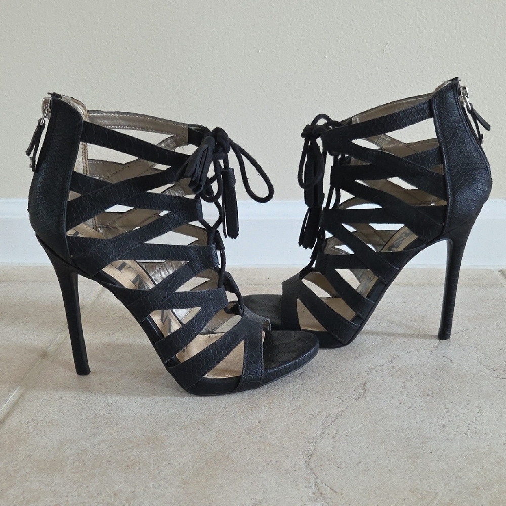 Sam & Libby Black Heels